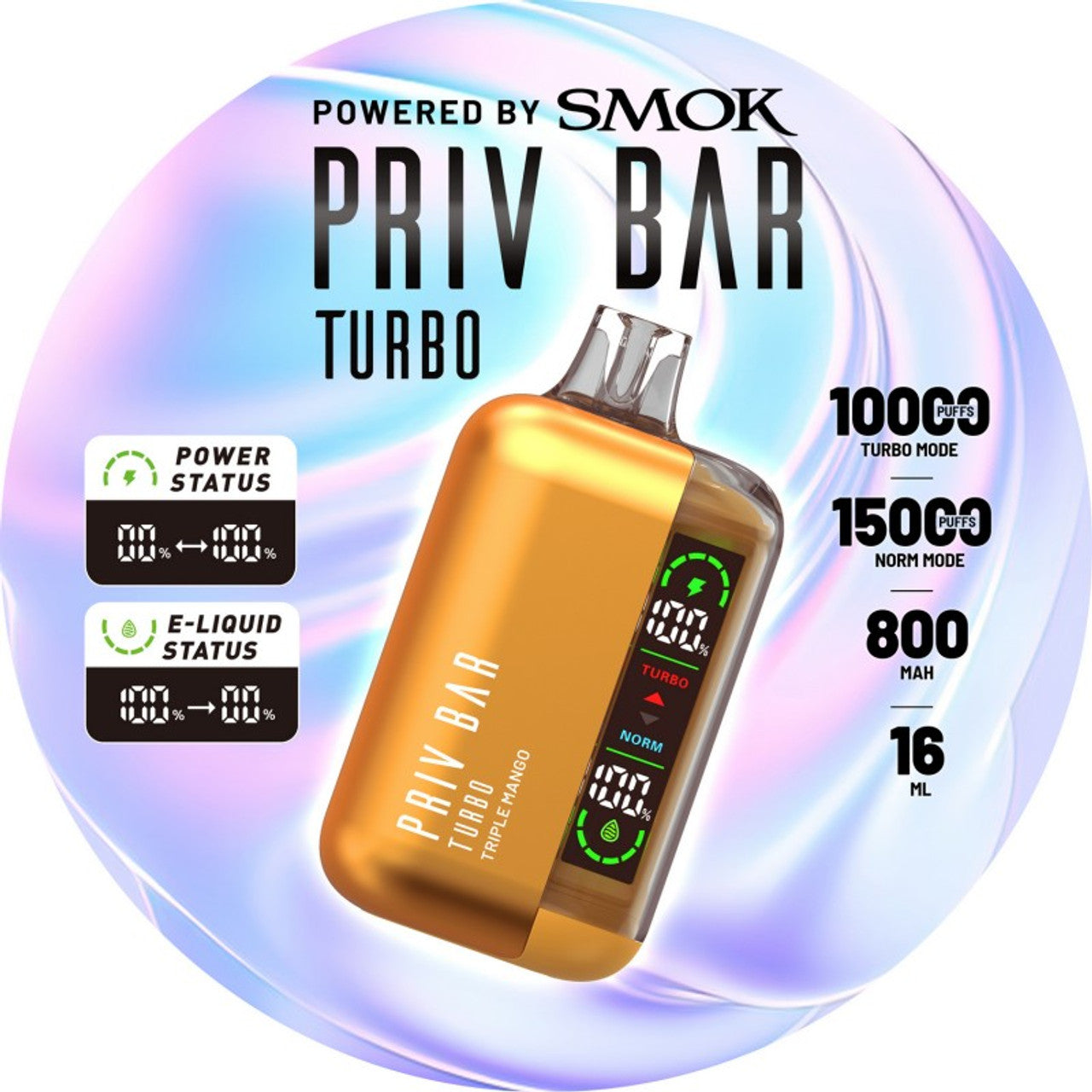 Priv Bar Turbo 3OH3 (303) SMOKES & VAPES Priv Bar Turbo 3OH3 (303) SMOKES & VAPES